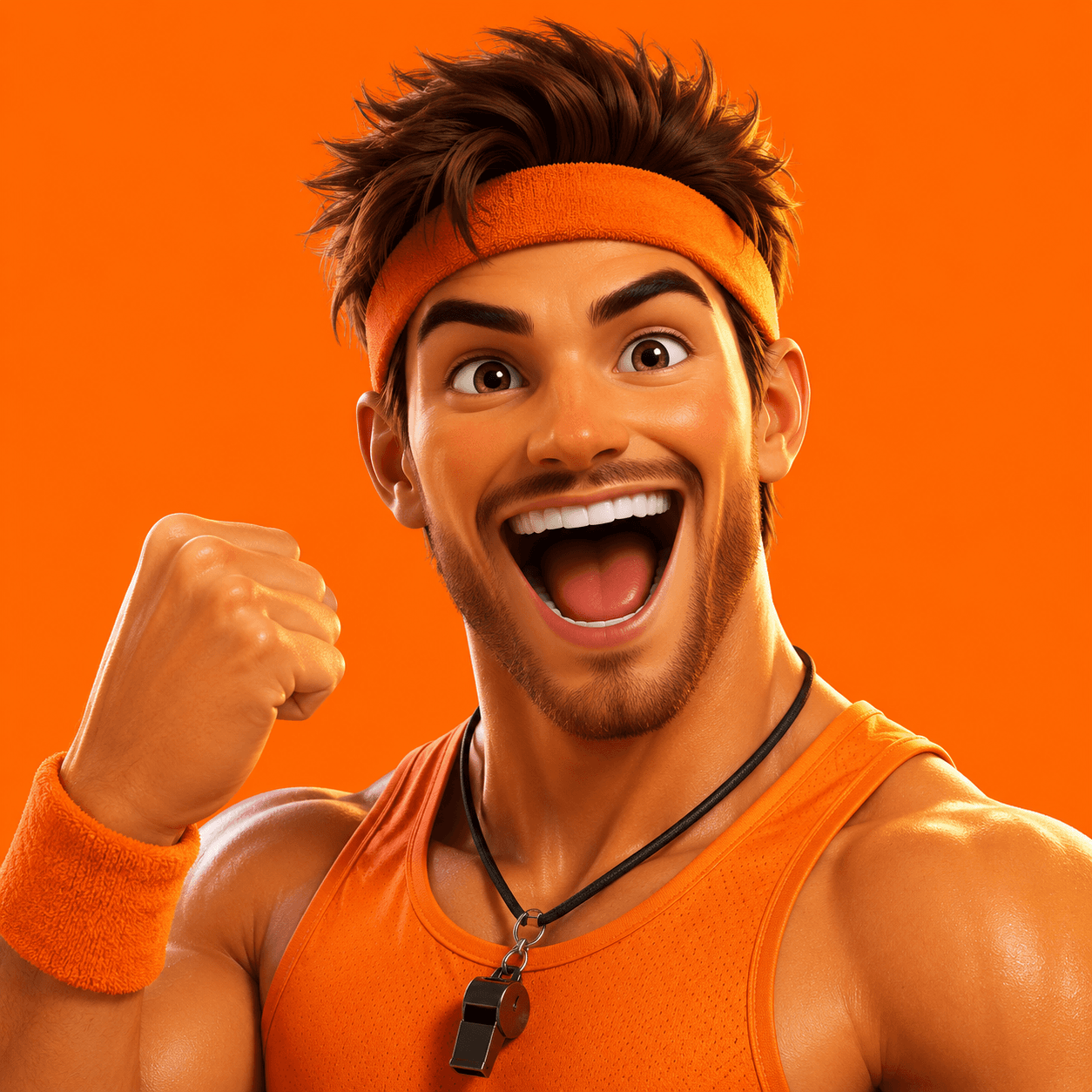 Hype Coach — Relentless energy