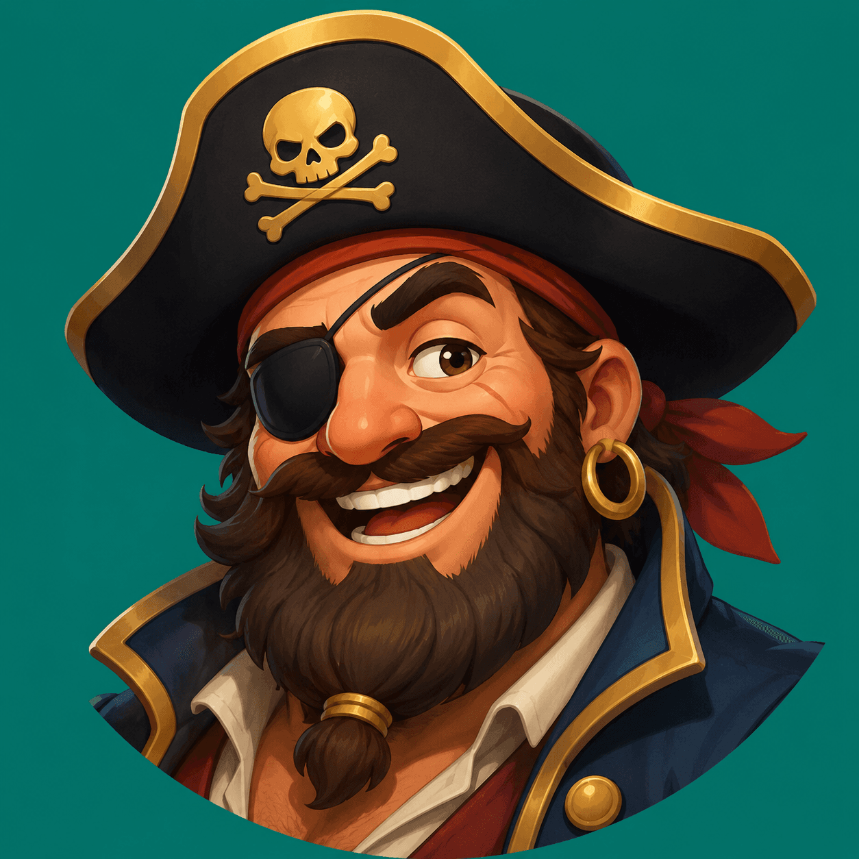 Pirate Captain — Salty sea dog